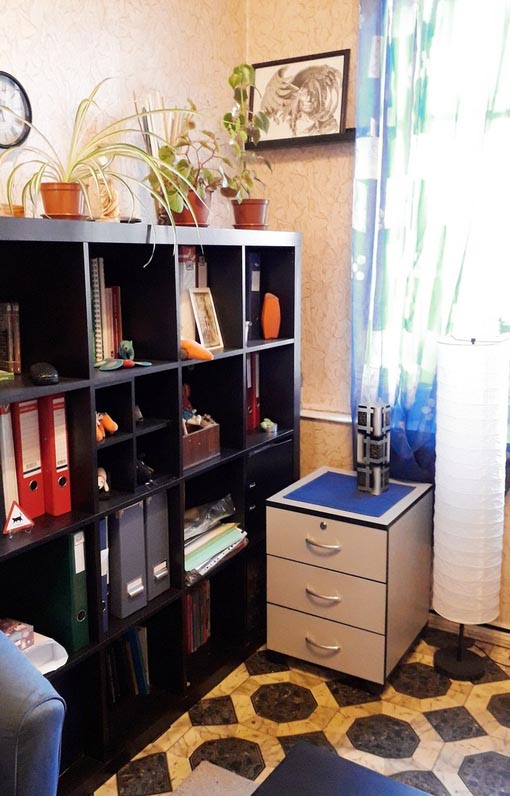 Кабинет психолога во Пскове - фото интерьера